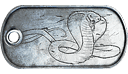 Snake Dogtag Es mussten Schlangen sein - Exklusives Act of Valor Dogtag