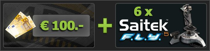 Die Gewinne der Play4BF3 2on2 Heli Cupserie by Saitek in der 4PL Liga