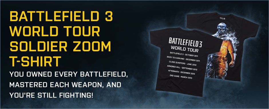 Neue BF3 T-Shirts im DICE Store erhältlich 6 world-tour