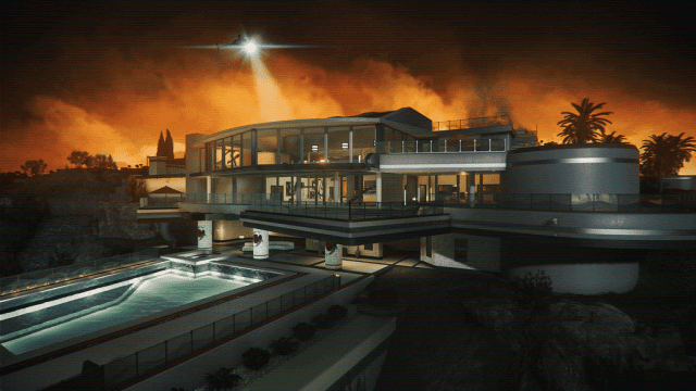 Battlefield Hardline, Multiplayer Map: Hollywood Hills