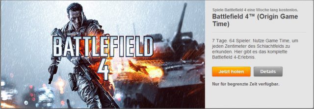 Origin Game Time: Battlefield 4 gratis zum Download verfügbar 2 battlefield-4-gametime