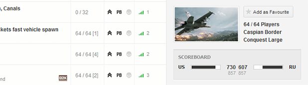 Battlefield 3: Über Serverpatches für Konsolen und das Livescoreboard 3 Battlelog Live Scoreboard Server