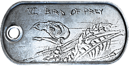 XP4 PROMO Bird of Prey Dogtag