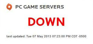 bf3 outages may 2013