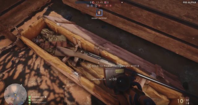 In dieser Kiste liegen die Eliteklassen Battlepickups. Auf dem Bild sieht man den die Ausrüstung des Panzerjägers.