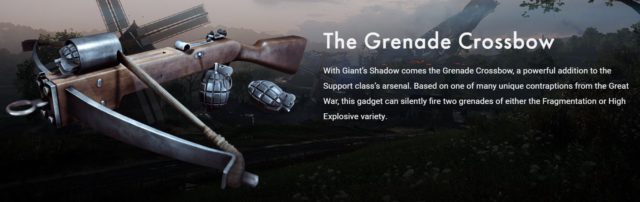 Kostenlose Waffe: Granatenarmbrust 