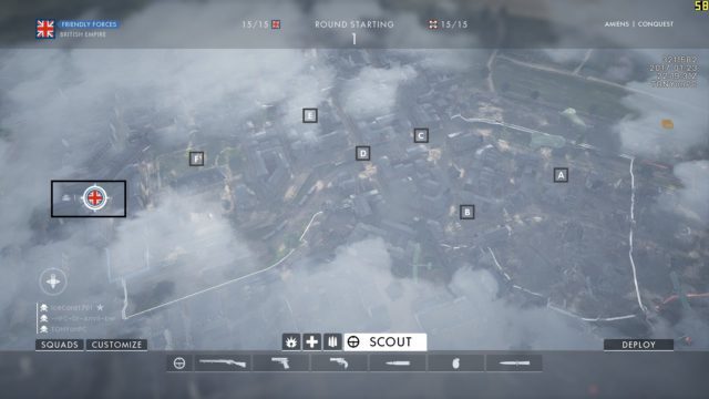 Fahrzeuge können erst ausgewählt werden, wenn die Runde gestartet ist.