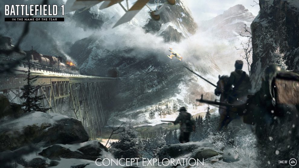 Concept Art der Battlefield 1 Erweiterung "In the Name of the Tsar"