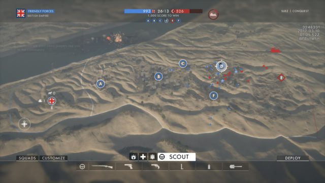 Battlefield 1 - Das neue Layout von Suez, dass derzeit im CTE getestet werden kann.
