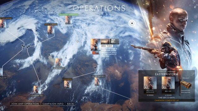 Zweite Wiederholung: Battlefield 1 - Operations Kampagne "Eastern Storm" 3 bf1 eastern storm