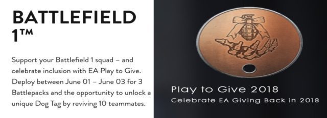 Battlefield 1: Play to Give 2018 - Erhalte 3 Battlepacks und ein Dogtag 2 DehiSCvWAAE32vz