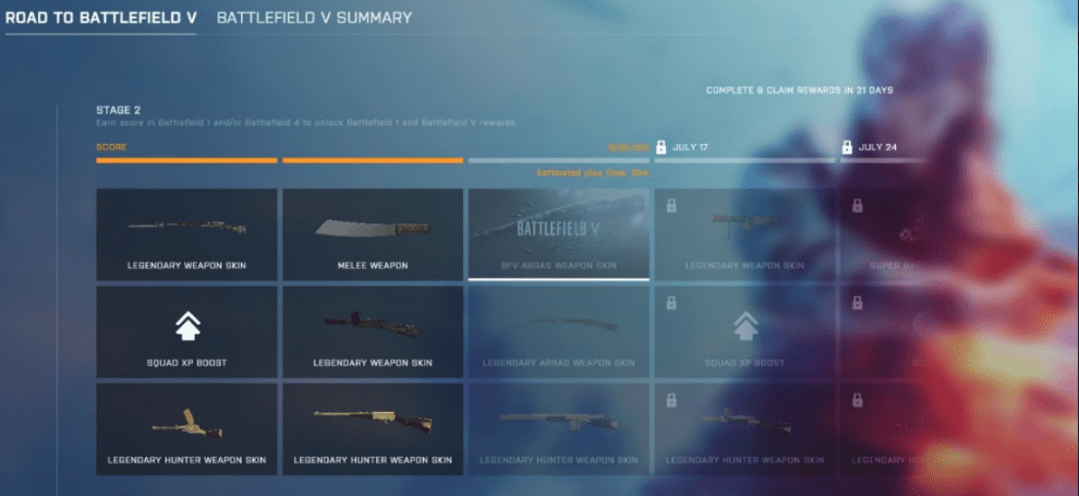 Road to Battlefield V – Ingame Missionen – Phase 2 / Woche 3 1 Road to Battlefield V – Ingame Missionen – Phase 2 Woche 3