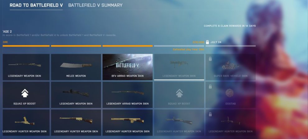 road to battlefield v phase 2 woche 4