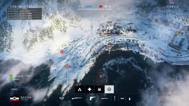 Breakthrough auf der Map Narvik