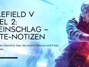 Battlefield V Changenotes zum Lightning Strikes Update