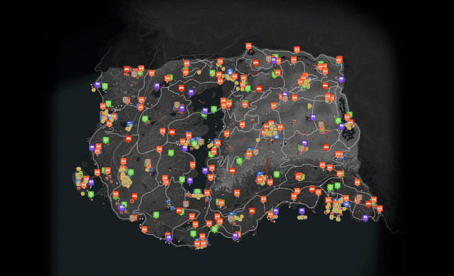Battlefield V - Firestorm (Loot Map)