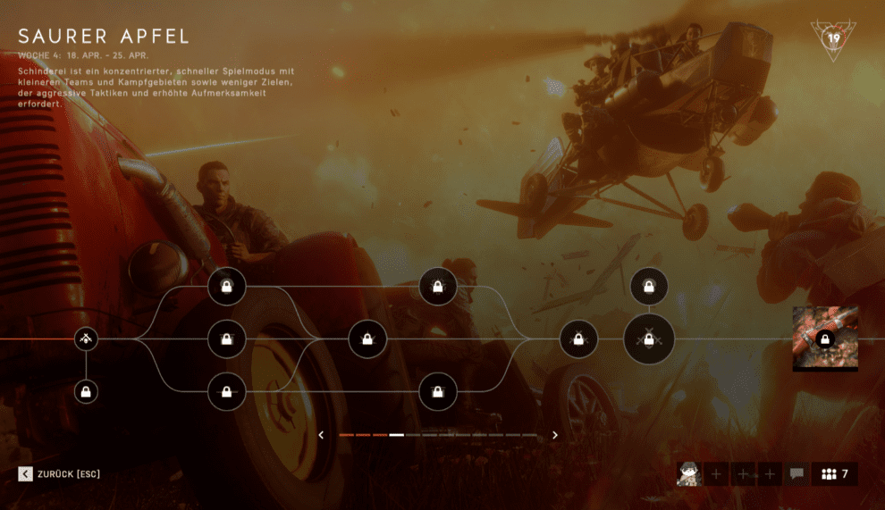 Tides of War: Kapitel 3 Event – Saurer Apfel 1 battlefield v tides of war sauer apfel