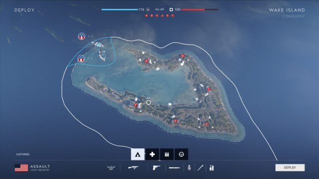 Battlefield V Wake Island (Conquest Layout)