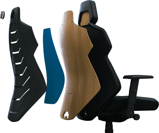 Hochwertiger Aufbau des Backforce One