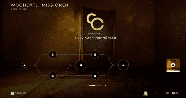 Battlefield V Wöchentliche Mission – 06. August – 13. August 2020 3 woche 2