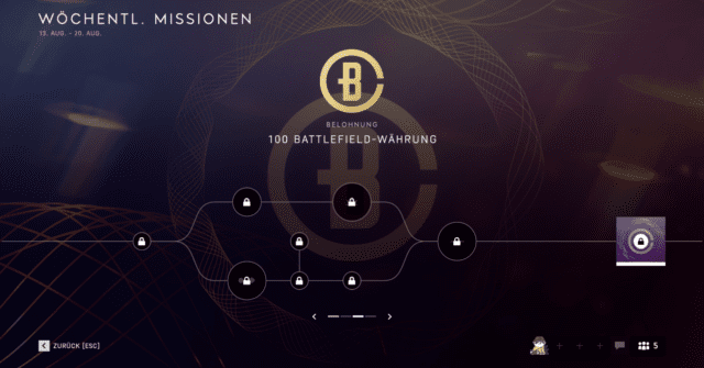 Battlefield V Wöchentliche Mission – 13. August – 20. August 2020 3 woche 3