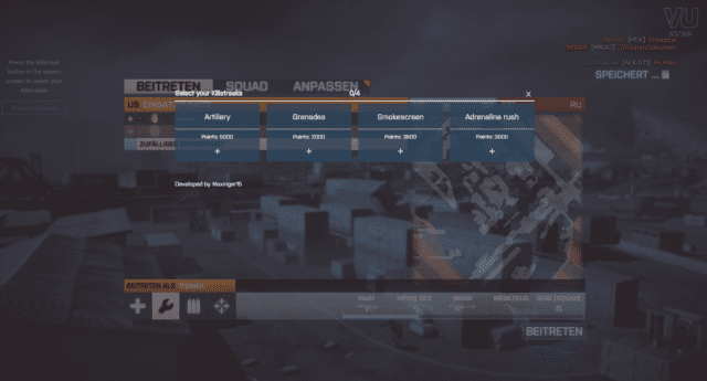 Killstreaks in Battlefield 3 VU