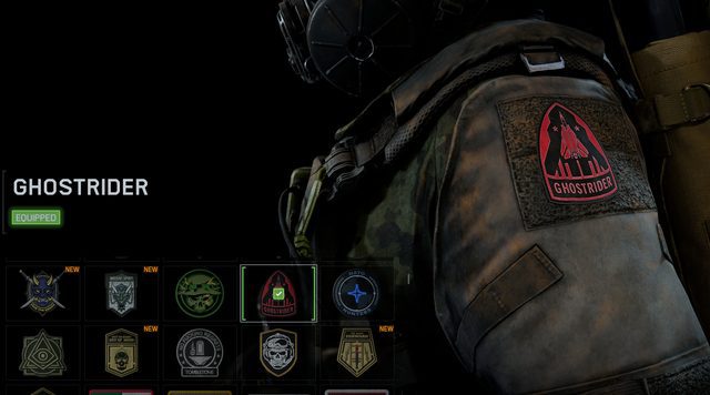 bf6 Ghostrider uniform patch