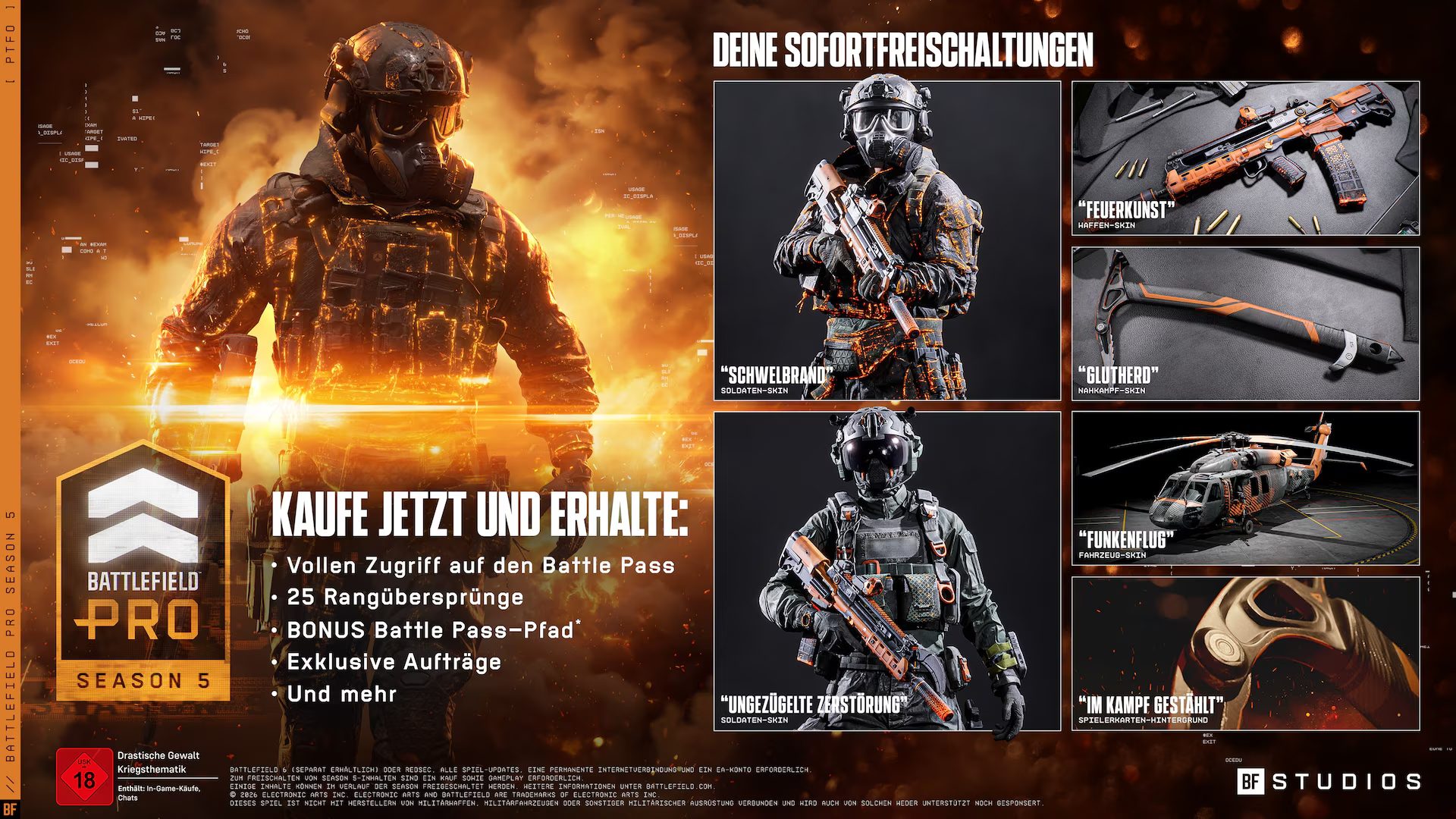 Battlefield 6 Season 5: Alle Inhalte und Belohnungen zum Battle Pass & Battlefield Pro im Detail 8 BF6 S5 BFPro