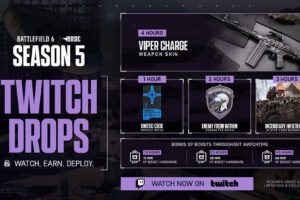 Battlefield 6 Season 5 twitch drops teaser