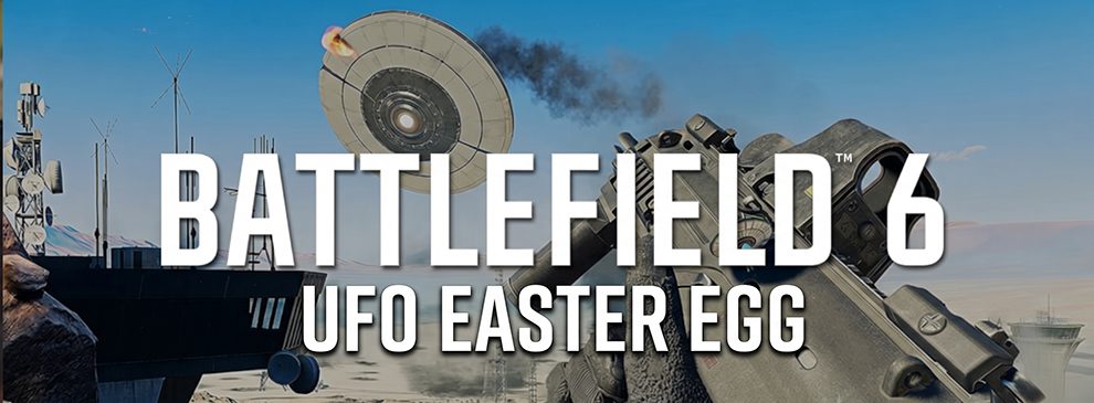 Battlefield 6: So löst ihr das riesige UFO Easter Egg auf der neuen Area 51 Map 1 battlefield 6 ufo easter egg teaser