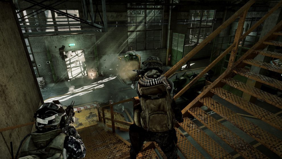 Battlefield 3 Close Quarters Scrap Metal map E3 Screen 4