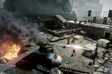 Battlefield 3 Close Quarters Scrap Metal map E3 Screen 7