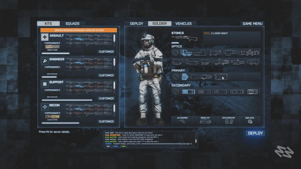 Deine Stimme für ein besseres Battlefield 3 3 soldier setup