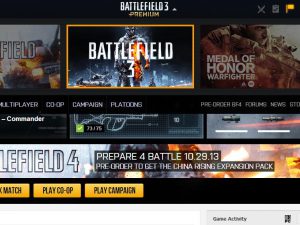 new battlelog
