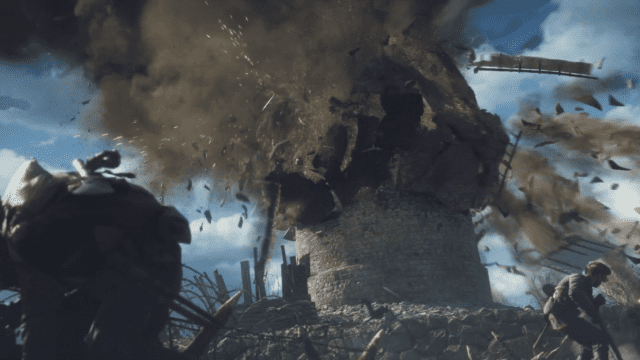 Battlefield 1: Traileranalyse, maximale Spieleranzahl, Releasedaten, Klassen und vieles mehr 13 Zerstörung einer Windmühle