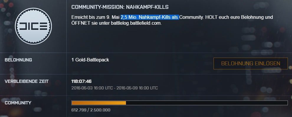 Community Mission und Double XP Event für Battlefield Hardline und Battlefield 4 4 bf4 community mission nahkampf