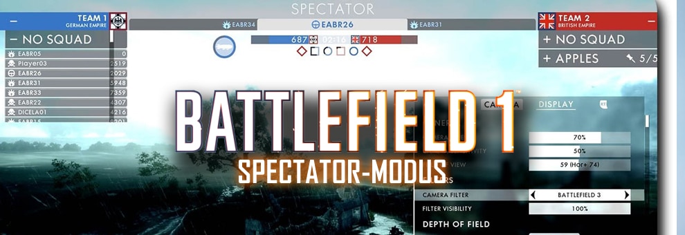 bf1 Spectator Modus teaser