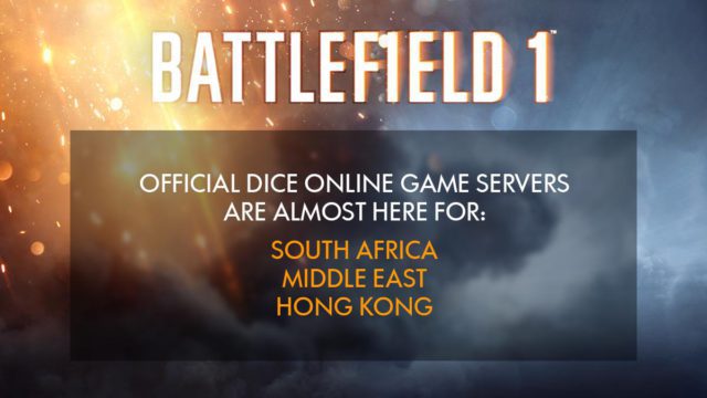 Battlefield 1 Server für Süd-Afrika, den mittleren Osten und Hong Kong 4 C42v7rVUMAAi1w9