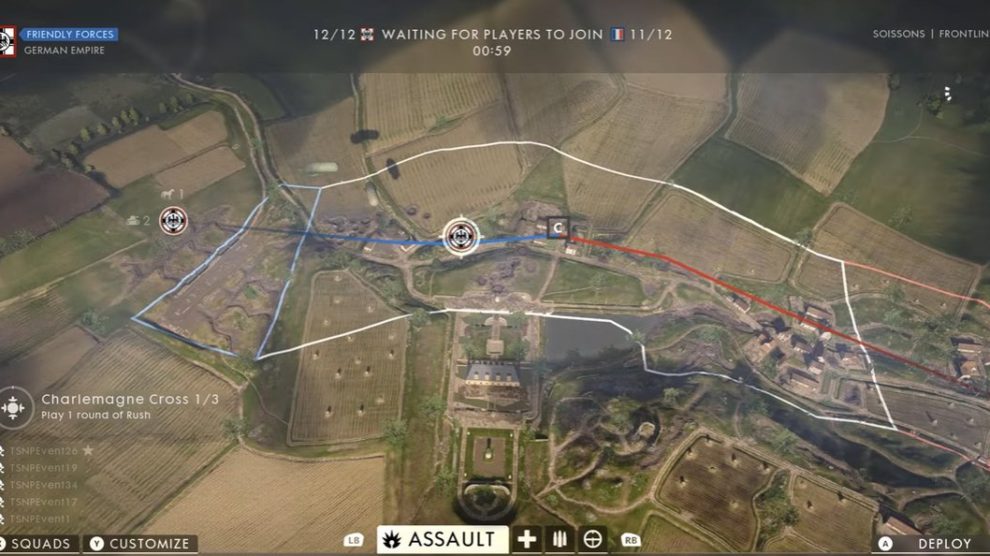 Battlefield 1: They Shall not Pass - Das Video vom Frontlinien Spielmodus 2 bf1 frontline start