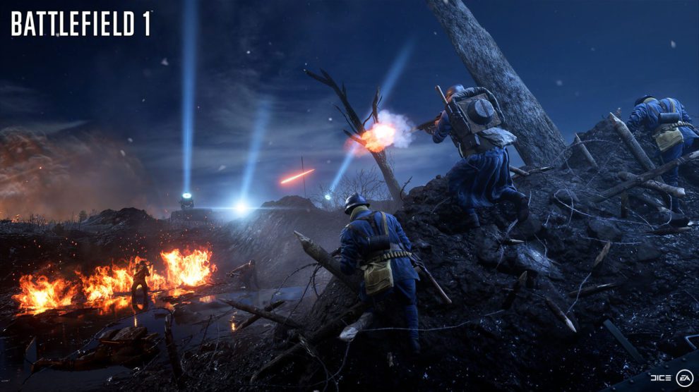 Battlefield 1: Neuigkeiten zu den Nachtmaps Nivelle Nights & Prise de Tahure 3 Nivelle-Nächte