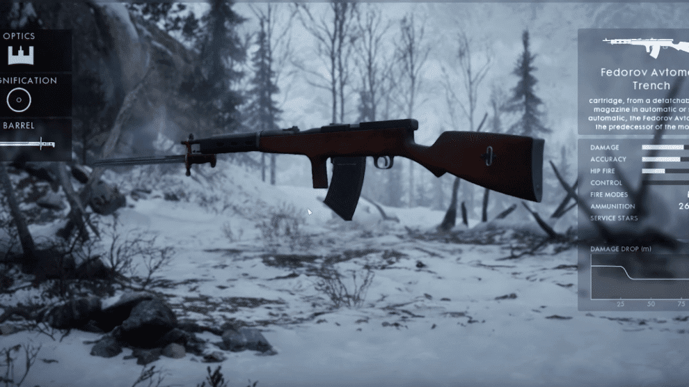 bf1 in the name of tsar weapons 4
