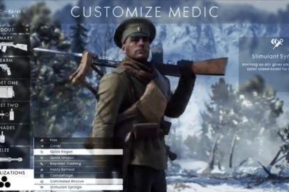 Battlefield 1: Spezialisierungs-Perk-System im Detail 2 bf1 Specilizations medic