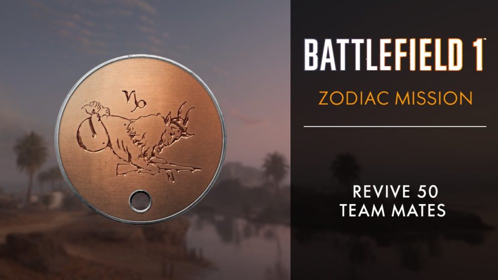 Battlefield 1: Persönliche Sternzeichen-Mission - Steinbock 1 Battlefield 1 Capricorn Dog Tag
