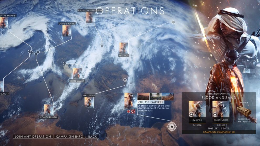 Wiederholung: Battlefield 1 - Operations Kampagne "Blood and Sand's" 1 DV6f9TmWkAEFfDV