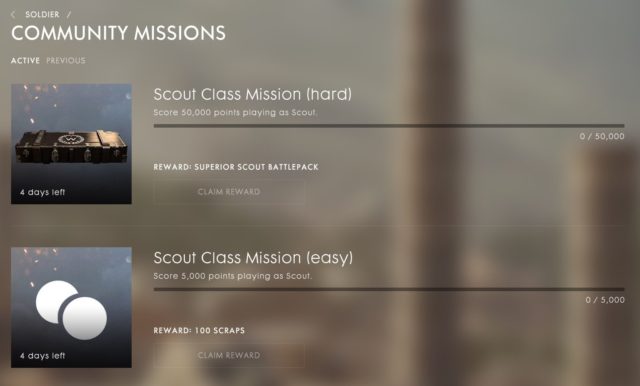 bf1 scout mission
