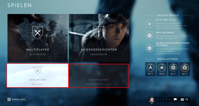 Battlefield V: Tides of War & Neue Map "Panzerstorm" kommen Anfang Dezember 4 Screenshot 1