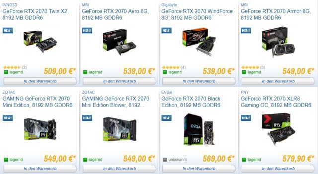 Erhalte Battlefield V beim Kauf einer GeForce RTX Grafikkarte 7 günstige RTX 2070