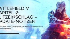 Battlefield V Changenotes zum Lightning Strikes Update
