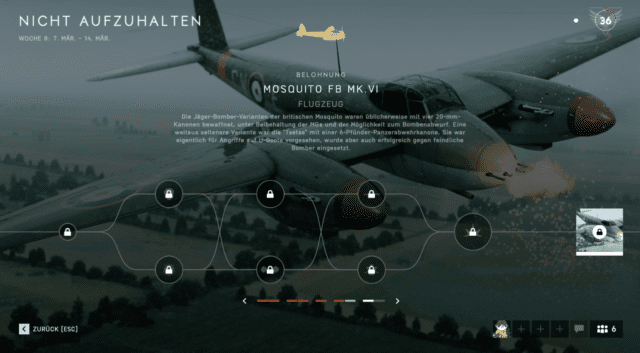Battlefield V: Rauchbeschuss und Sektor Artillerie ab nächster Woche verfügbar, neue Flugzeuge kommen ebenfalls 9 Mosquito FB MKVI