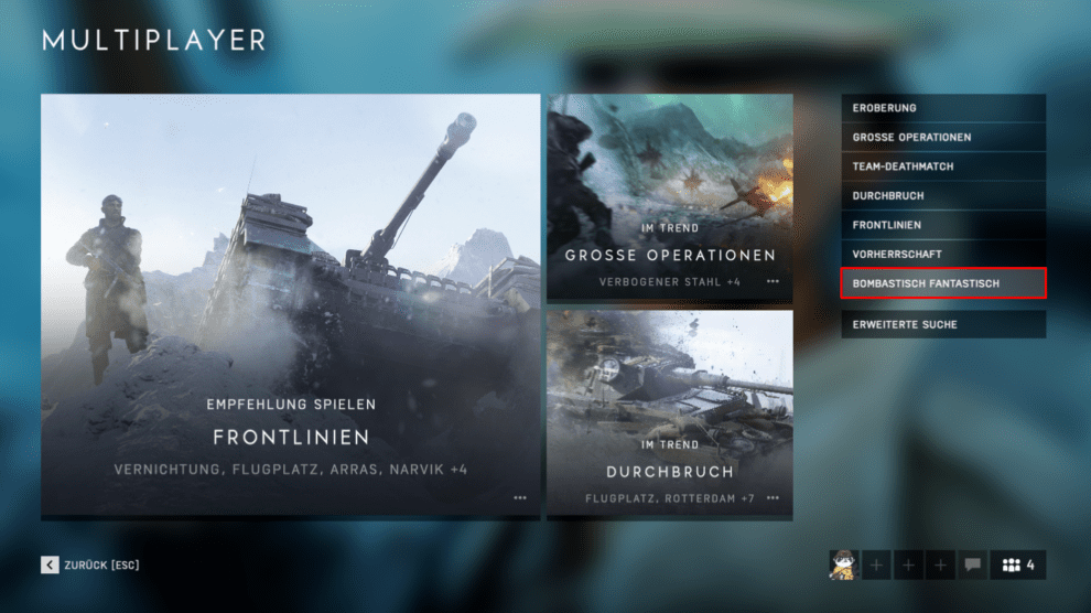 Battlefield V: Neue Map & Spielmodus Rotation "Bombastisch Fantastisch" verfügbar 3 battlefield v Bombastisch Fantastisch 2